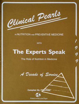 Clinical Pearls in Nutrition and Preventive Medicine 1999