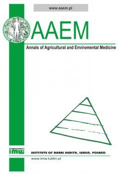 Annals of Agricultural and Environmental Medicine 2016
